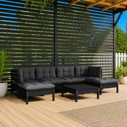 Ideal 7 Piece Garden Lounge Set for Outdoor Living