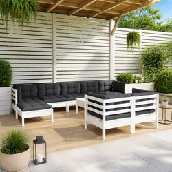 Versatile 10-Piece Outdoor Lounge Set for Any Space