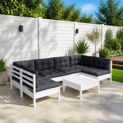 Versatile 7 Piece Garden Lounge Set for Every Outdoor Space