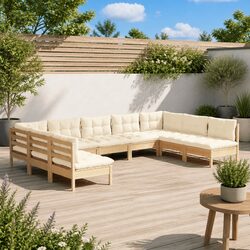 Versatile 9-Piece Outdoor Lounge Set for Every Garden