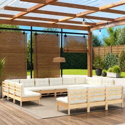 Versatile 13-Piece Lounge Set for Outdoor Relaxation
