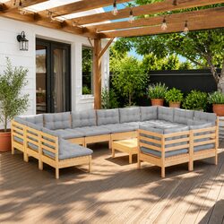 Practical 13 Piece Outdoor Lounge Set for Your Patio