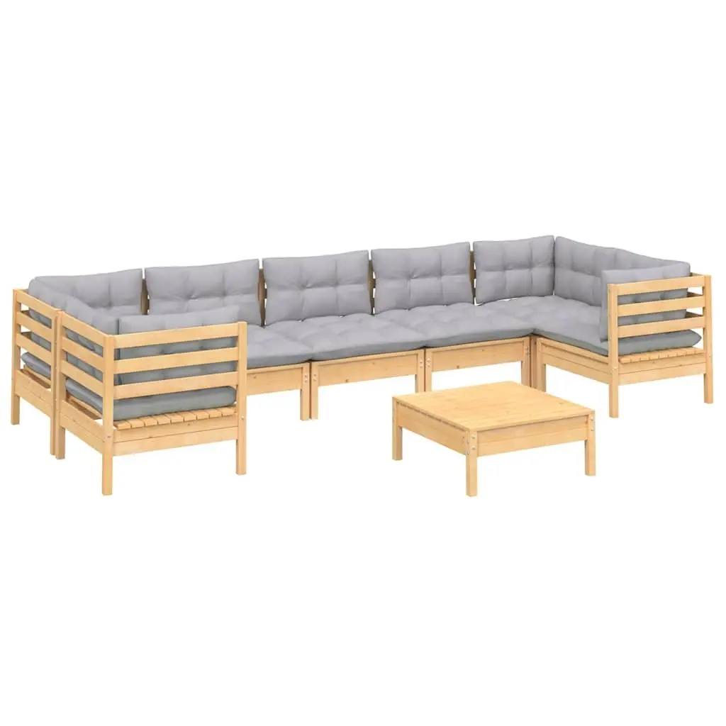 8 Piece Lounge Set for Outdoor Gatherings