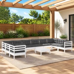Versatile Wooden Lounge Set for Your Outdoor Living