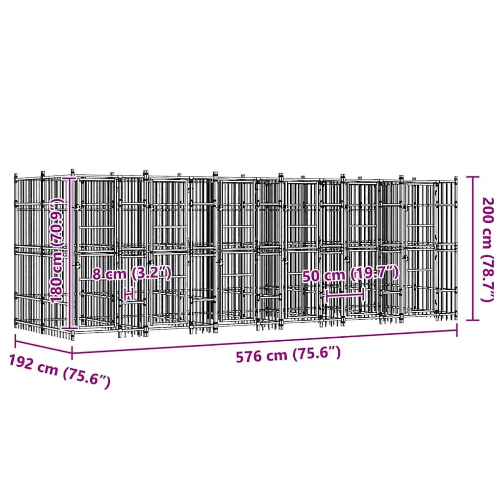 Outdoor Dog Kennel for Home Use