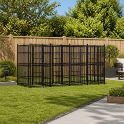 Practical Outdoor Dog Kennel for Safe Play