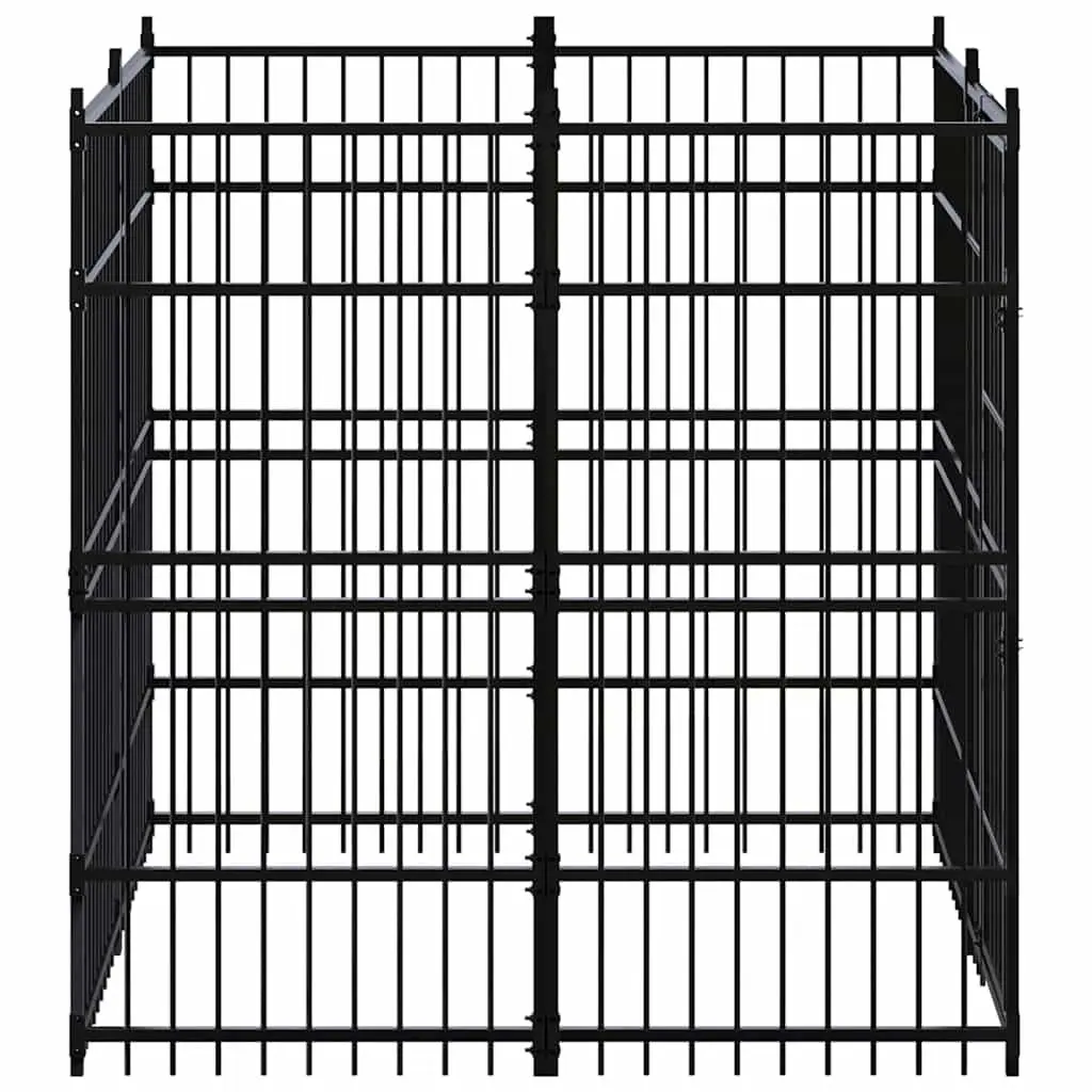 Outdoor Dog Kennel for Exercise and Training 3.69m²
