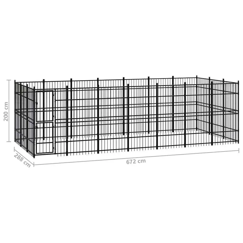 Outdoor Dog Kennel for Active Pets