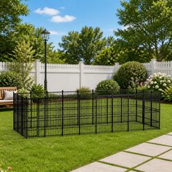 Versatile Dog Kennel for Secure Outdoor Use