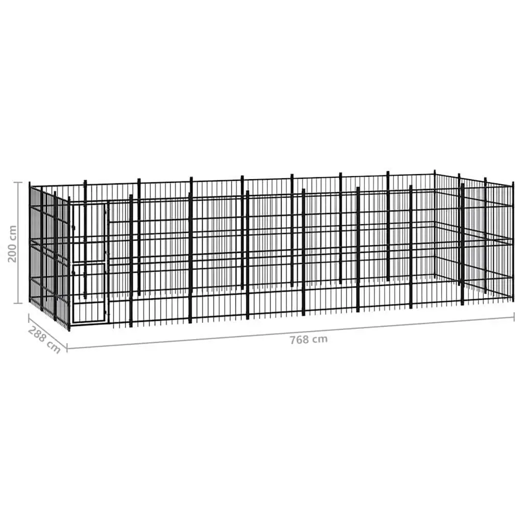 Dog Kennel for Secure Outdoor Use