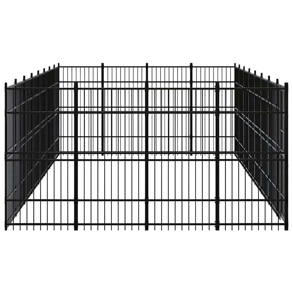Outdoor Dog Kennel for Safe Exercise and Play