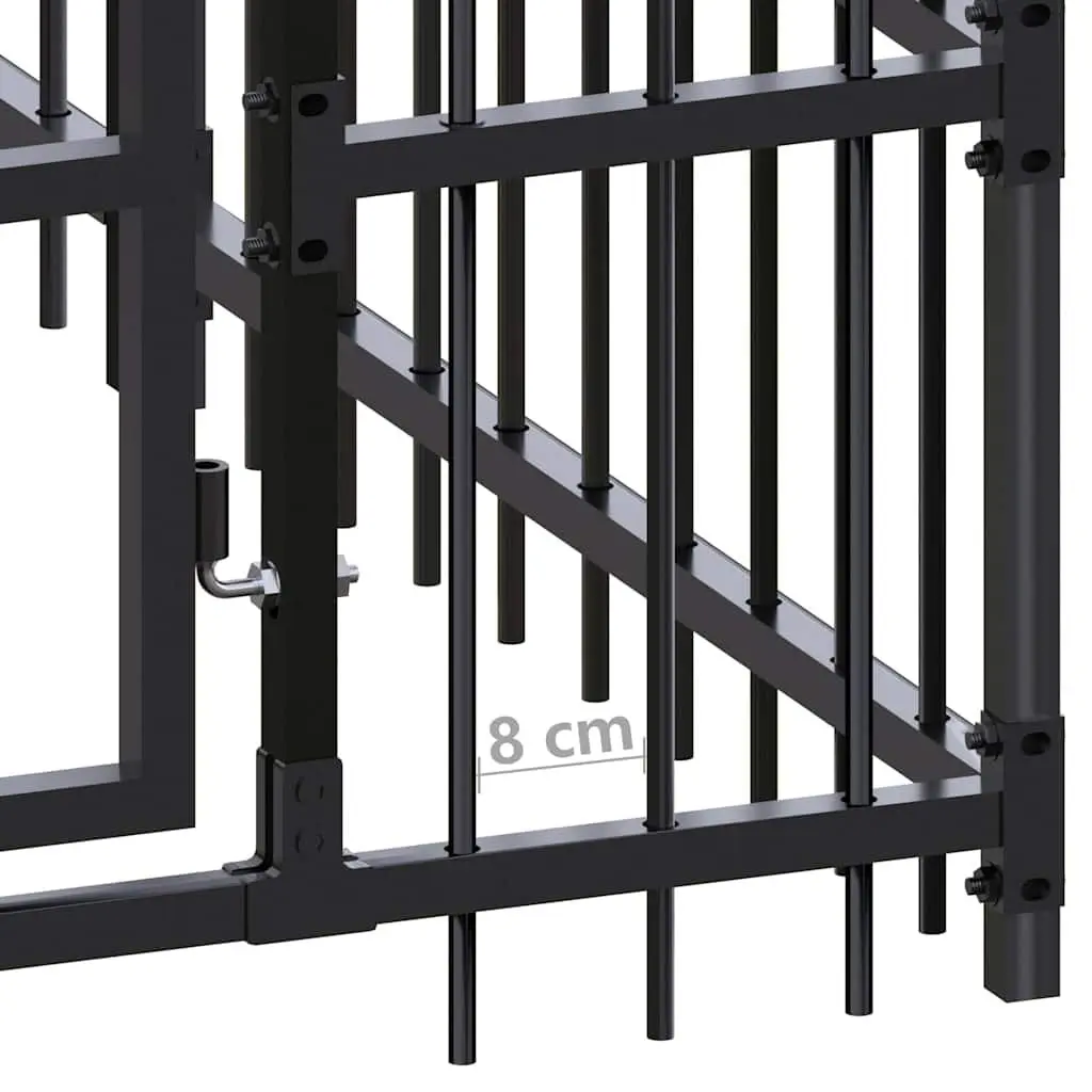 Outdoor Dog Kennel for Safe Exercise and Play
