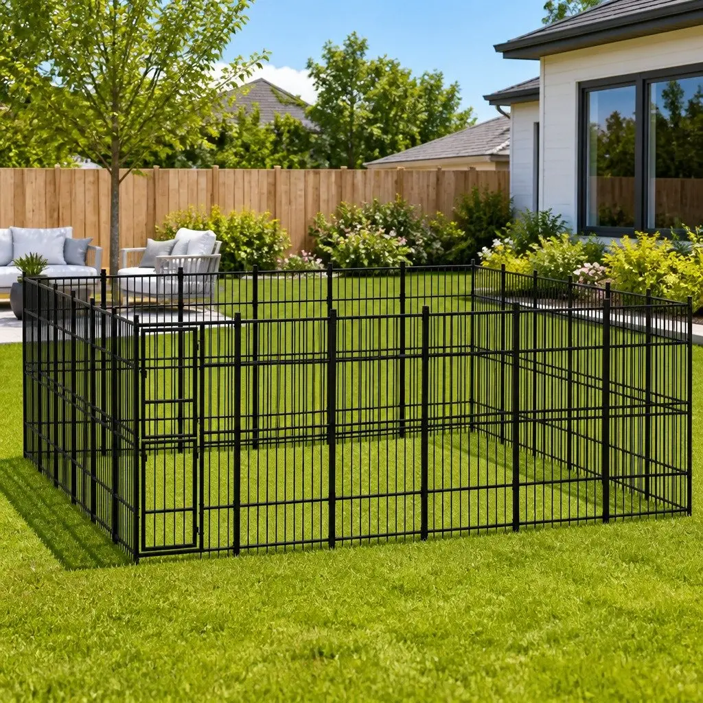Dog Kennel for Safe Outdoor Exercise