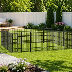 Versatile Dog Kennel for Home and Garden Use