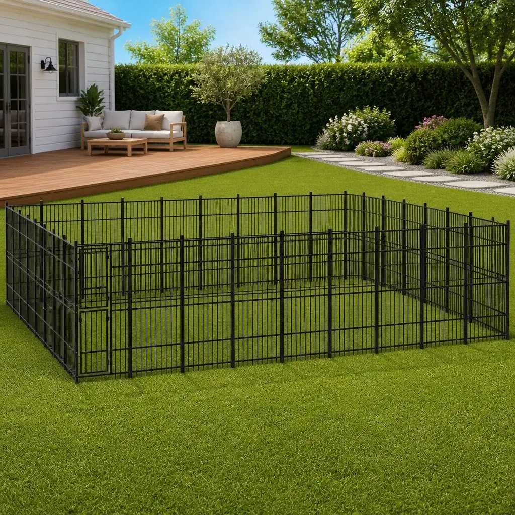 Dog Kennel for Active Pets in Outdoor Settings