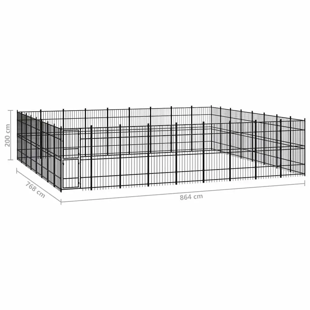 Dog Kennel for Active Pets in Outdoor Settings