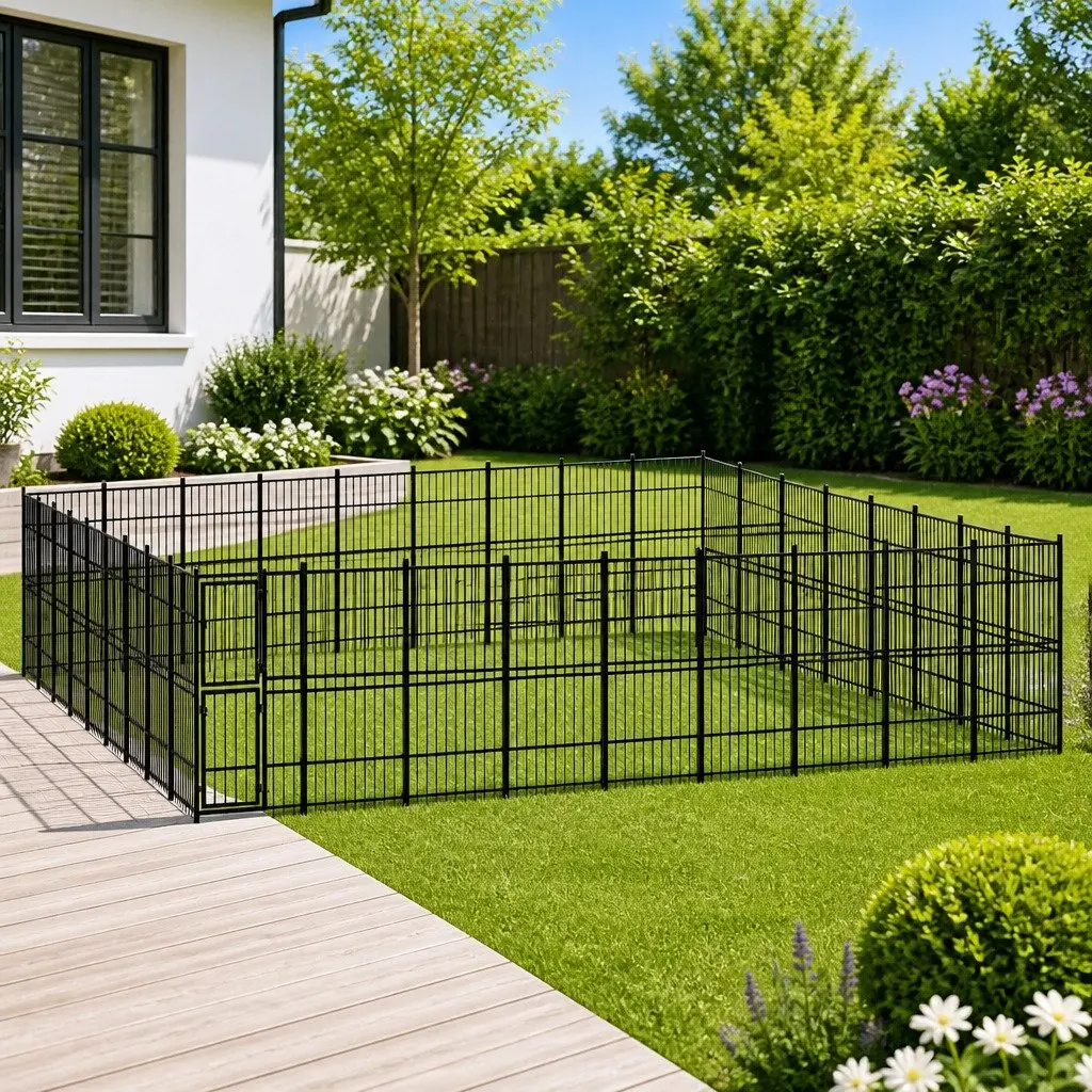 Outdoor Kennel for Active Dogs