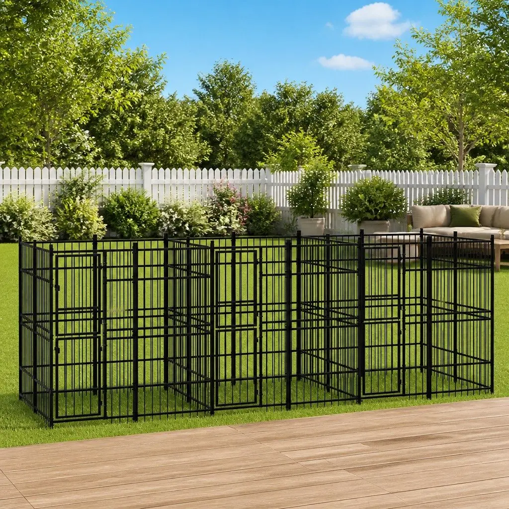 Dog Kennel for Outdoor Use and Training