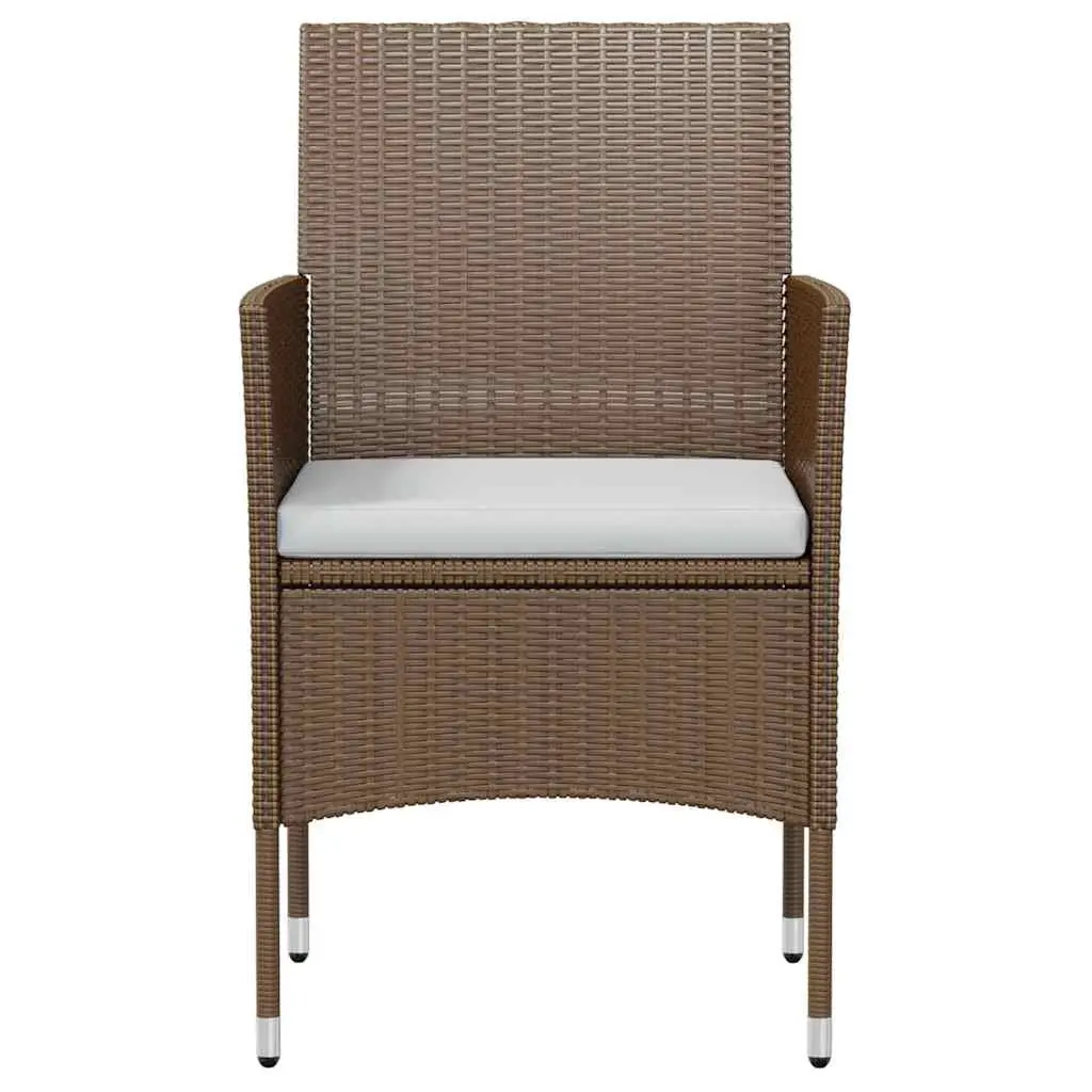 3 Piece Outdoor Dining Set for Garden Use