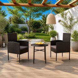 Practical 3-Piece Outdoor Dining Set for Any Setting