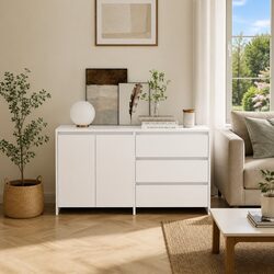 Practical 2 Piece Sideboard Set for Your Home