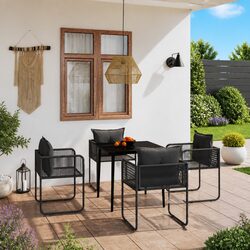 Ideal 5 Piece Garden Dining Set for Outdoor Gatherings