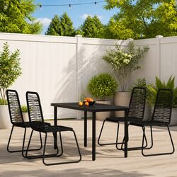 5 Piece Garden Dining Set: Ideal for Patio Entertaining