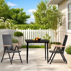 Versatile 3-Piece Garden Dining Set for Outdoor Use