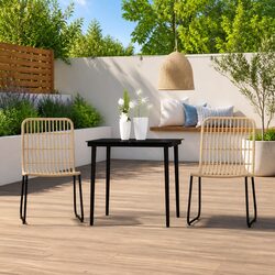 Practical 3-Piece Outdoor Dining Set for Any Patio