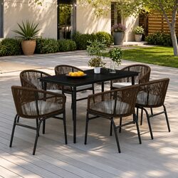 Versatile 7 Piece Garden Dining Set for Any Occasion