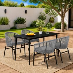 5 Piece Garden Dining Set Perfect for Your Patio or Deck