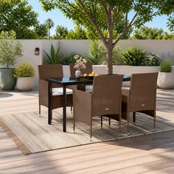 Versatile 5-Piece Dining Set for Your Outdoor Needs