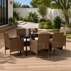 Versatile 7 Piece Garden Dining Set for Any Occasion