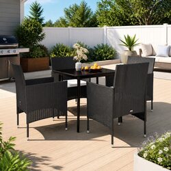 Versatile 5 Piece Dining Set Perfect for Outdoor Use