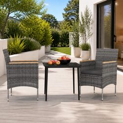 Perfect for Gardens: 3 Piece Outdoor Dining Set