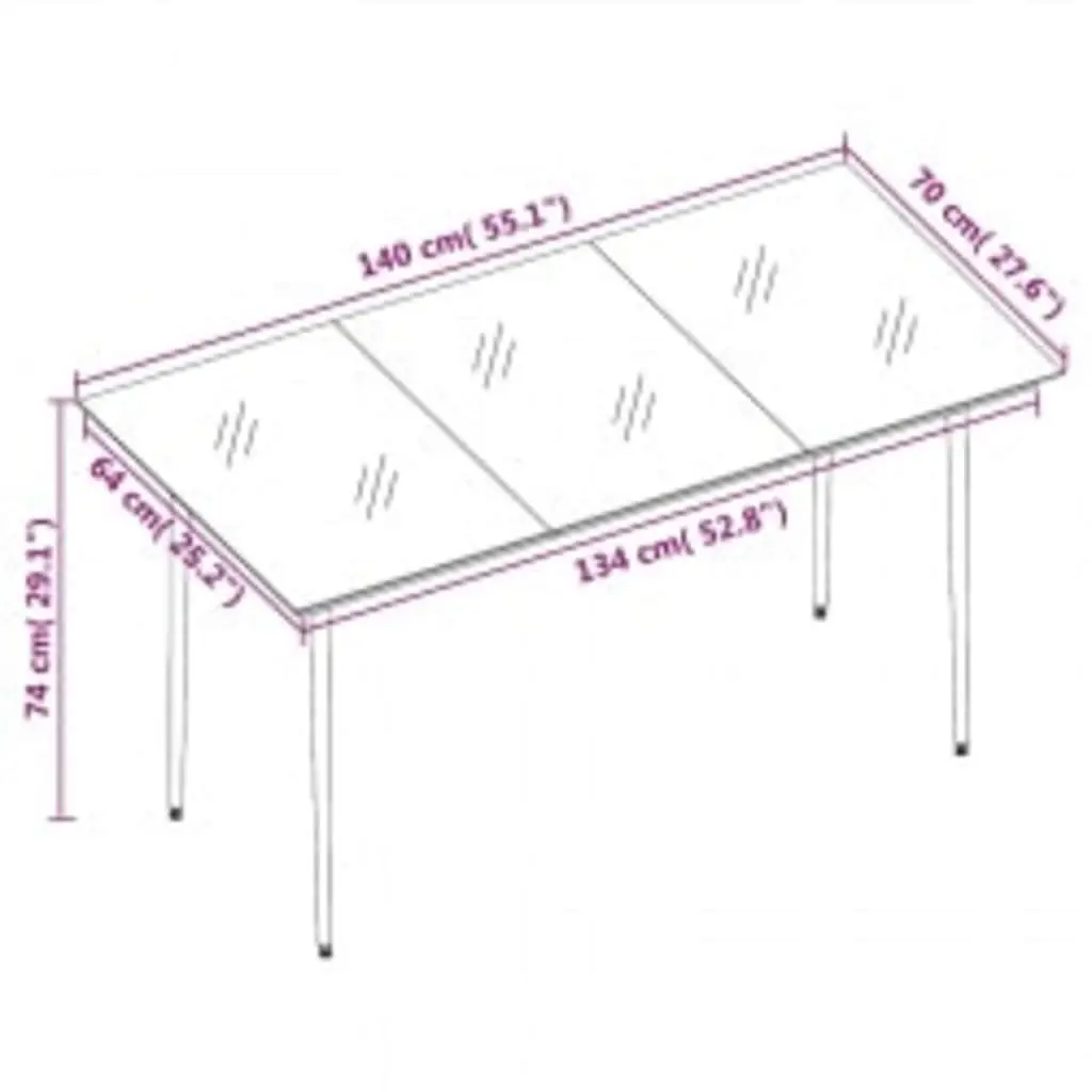 5 Piece Outdoor Dining Set Grey PE Rattan Chairs Glass Top Steel Frame