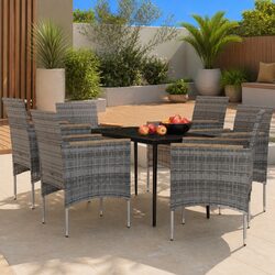Practical 7 Piece Outdoor Dining Set for Everyday Use