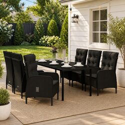Practical 7 Piece Outdoor Dining Set for Your Garden