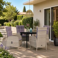 Practical 5-Piece Dining Set for Your Outdoor Gatherings