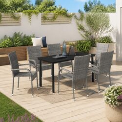 Versatile 7-Piece Outdoor Dining Set for Your Patio