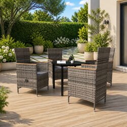 5 Piece Outdoor Dining Set for Patios and Gardens