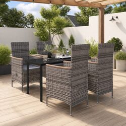 Practical 5 Piece Garden Dining Set for Your Patio