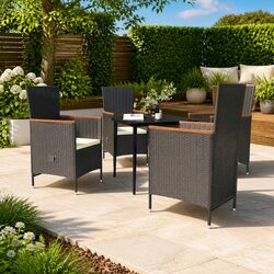 Practical 5 Piece Garden Dining Set for Outdoor Spaces