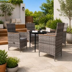 Practical 5-Piece Outdoor Dining Set for Your Home