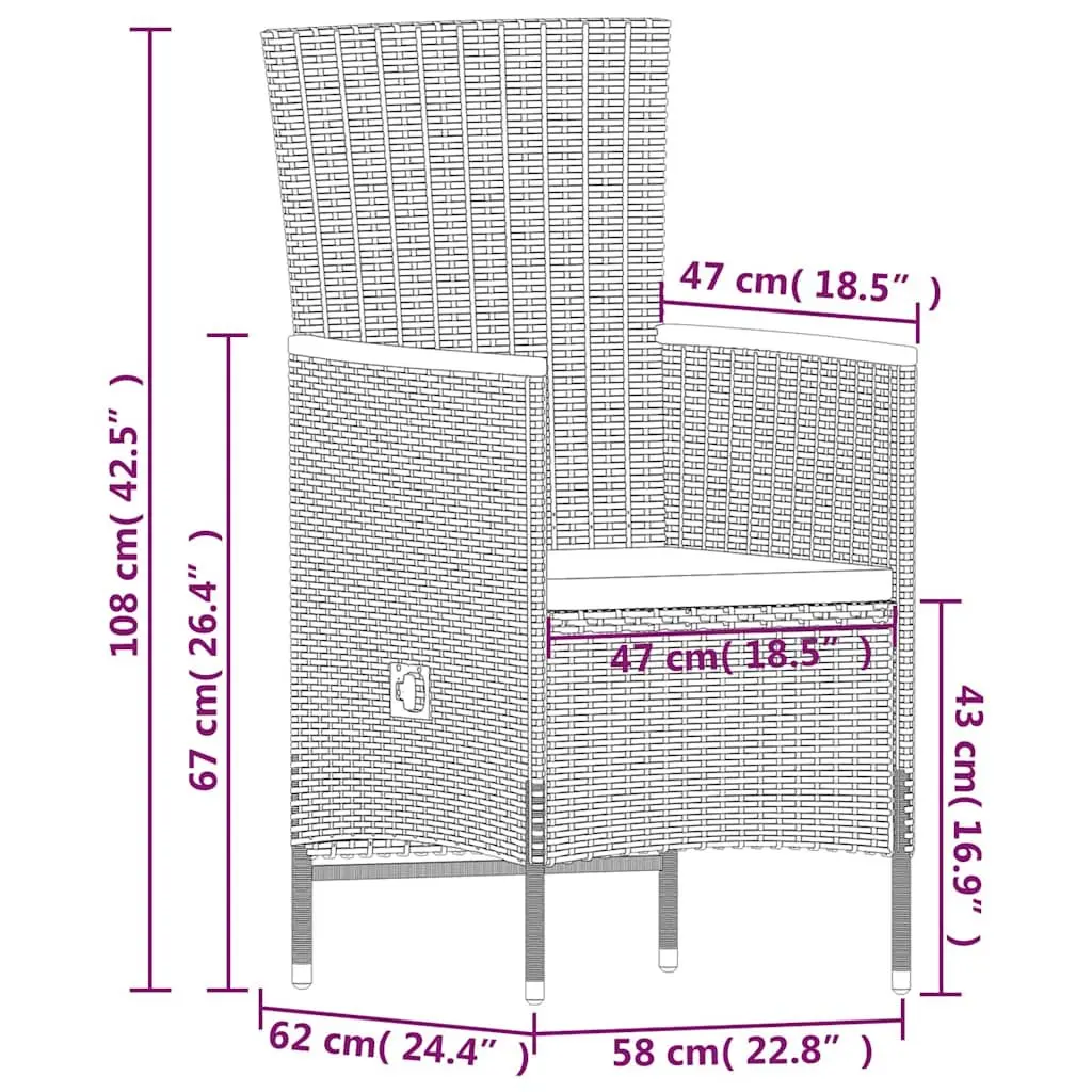 7 Piece Outdoor Dining Set for Gatherings