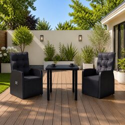 Perfect Addition to Your Patio: 3 Piece Dining Set