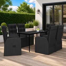 Practical 7 Piece Garden Dining Set for Any Outdoor Occasion