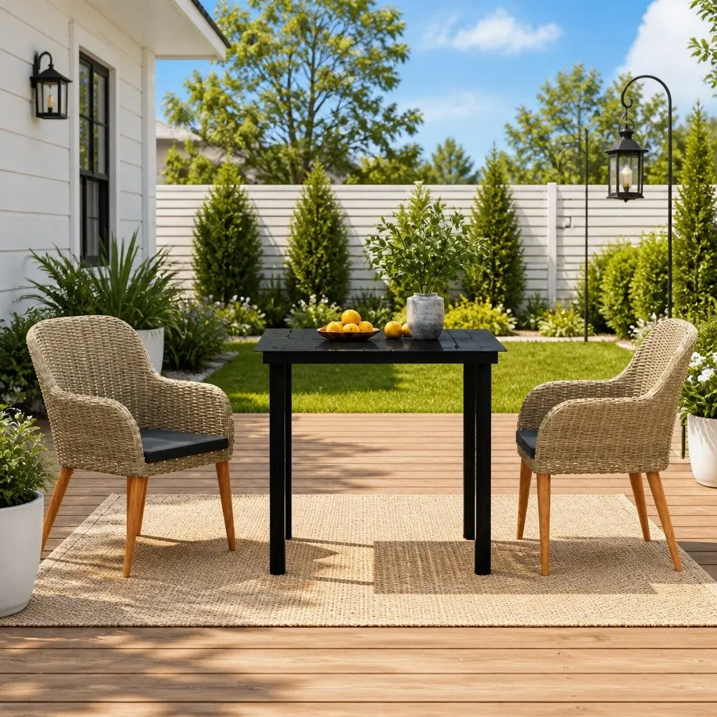 3-Piece Dining Set for Outdoor Gatherings