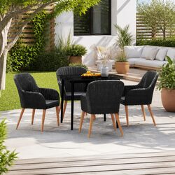 Versatile 5 Piece Garden Dining Set for Your Patio