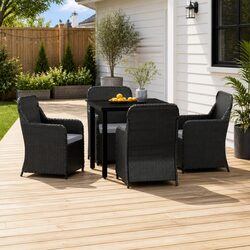 Practical 5 Piece Outdoor Dining Set for Every Occasion